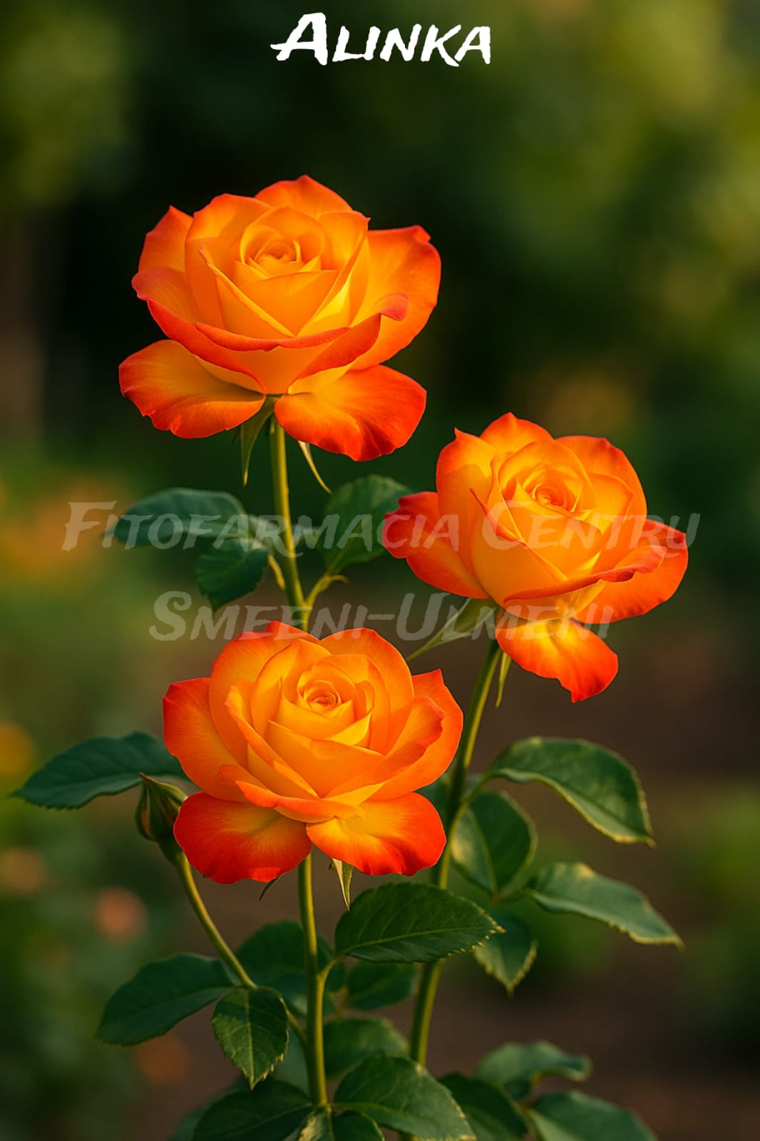Alinka (2) Trandafirul Alinka (Rosa ‘Alinka’)