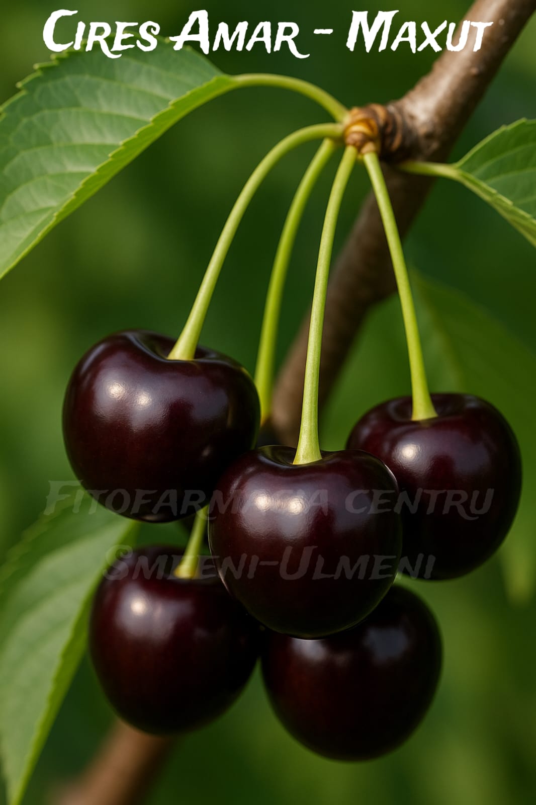 Cires Amar Maxut Cireș amar (Prunus cerasus var. amarum)