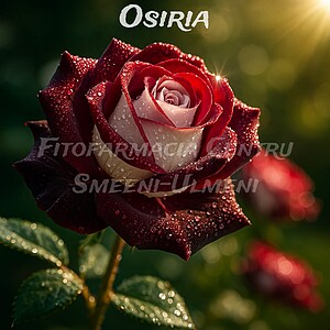 Trandafirul Osiria (Rosa ‘Osiria’)