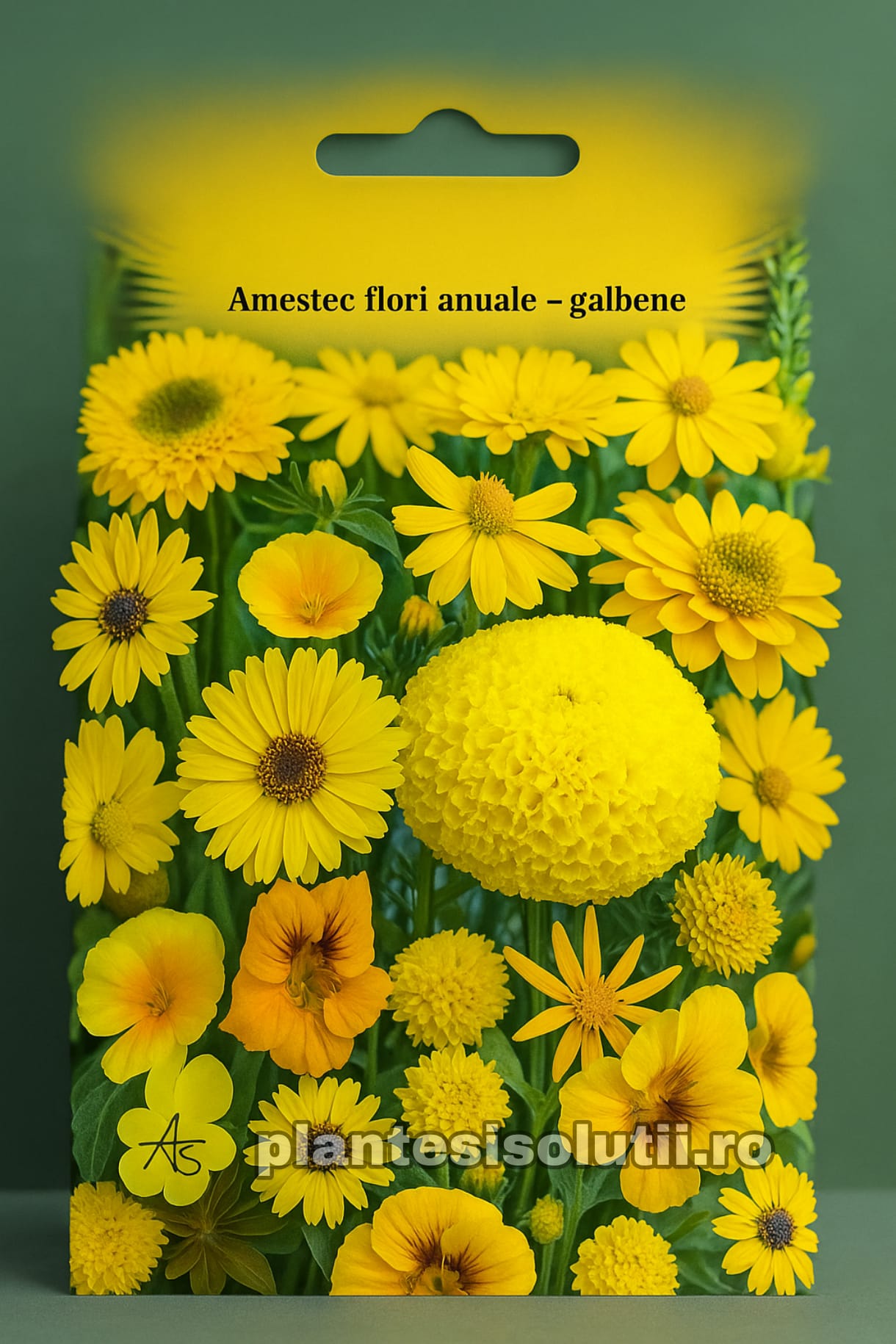 Amestec de Flori Anuale - Galbene, 0,5g Amestec de Flori Anuale - Galbene, 0,5g
