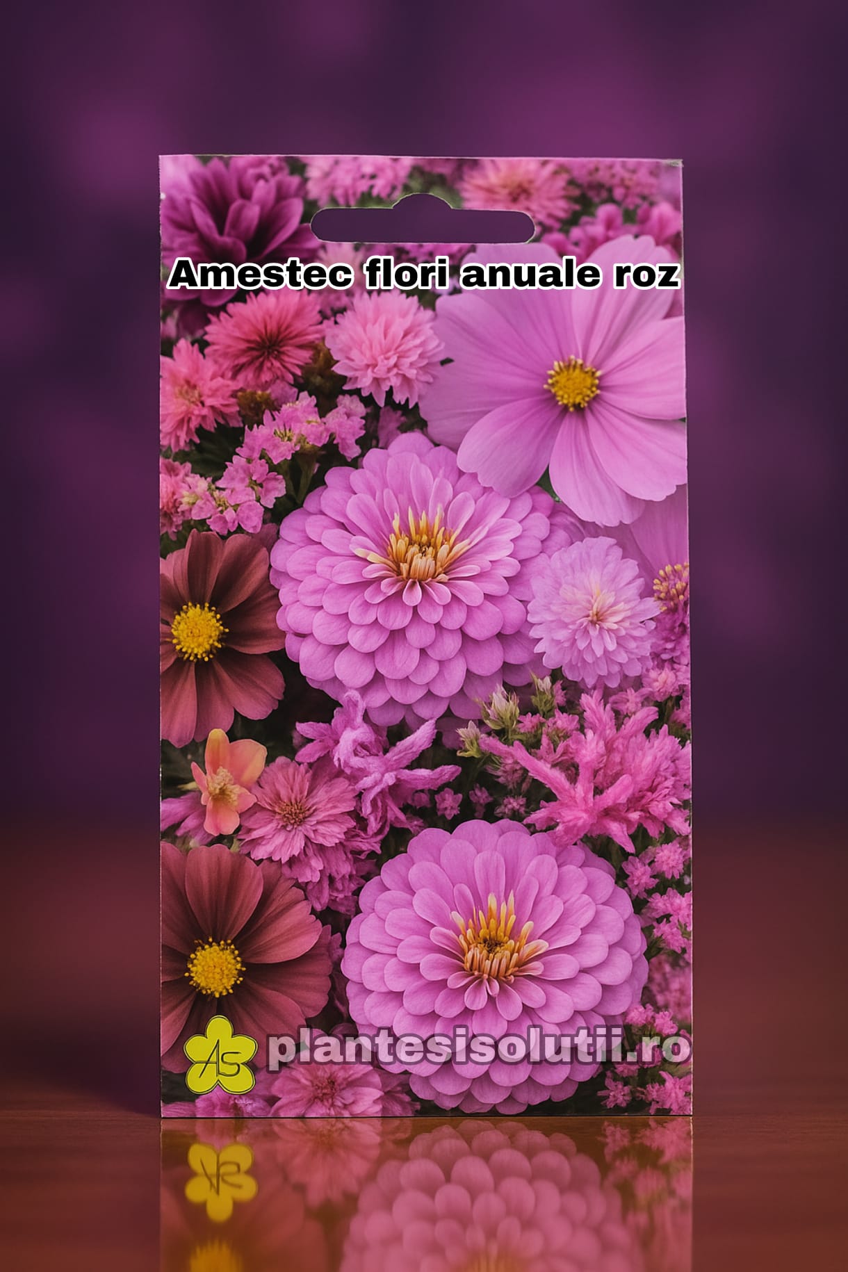 Amestec de Flori Anuale - Roz, 0,5g Amestec de Flori Anuale - Roz, 0,5g