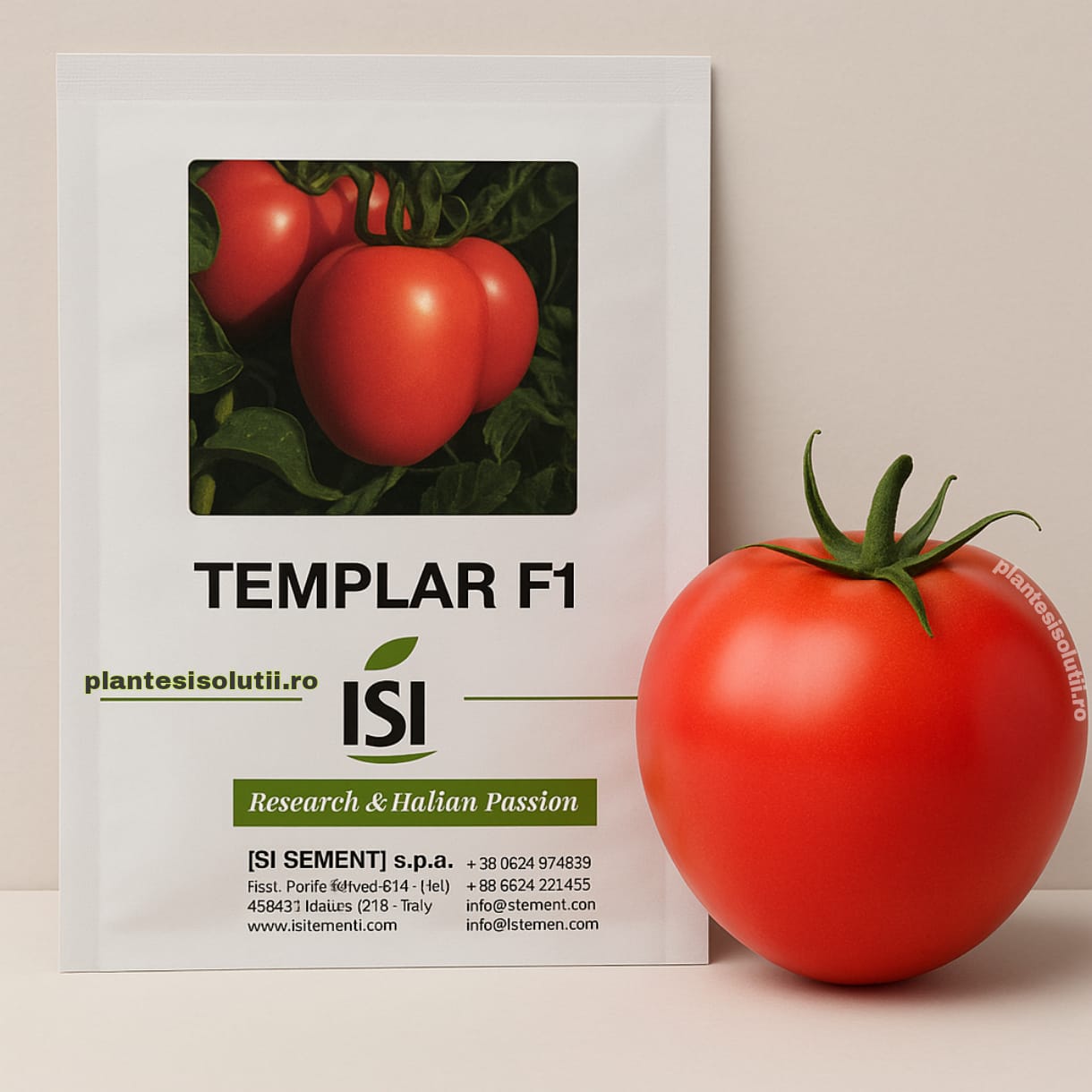 Seminte De Tomate Hibrid Templar 1000sem.