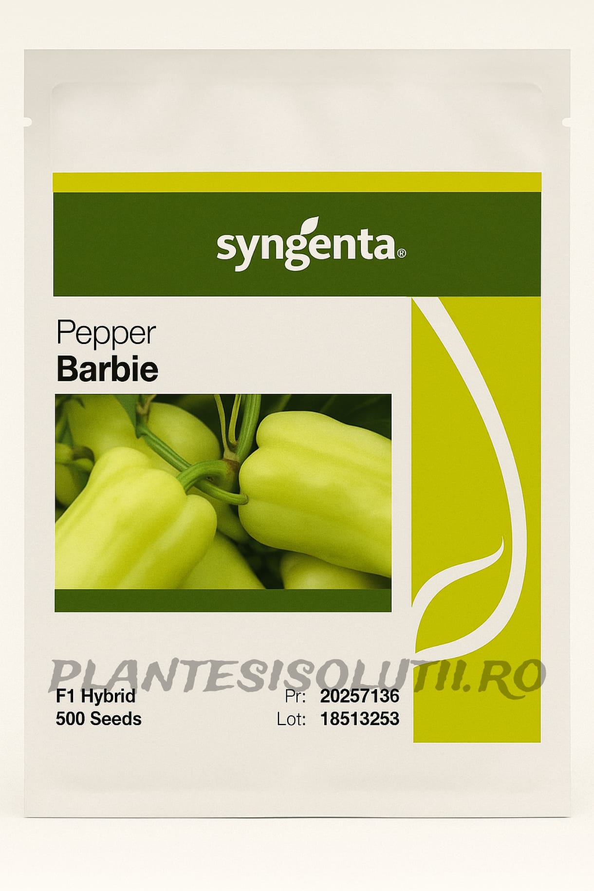 Seminte Ardei BARBIE F1, Syngenta - 500 seminte Seminte Ardei BARBIE F1, Syngenta - 500 seminte