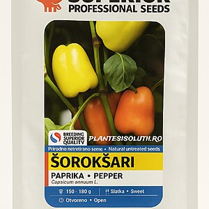 Semințe Ardei Gras Dulce – Soi Soroksari