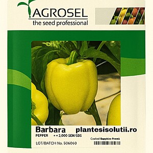 Semințe Ardei Gras Barbara