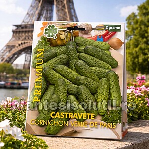 Seminte De Castraveti Cornichon Verde De Paris, 120seminte