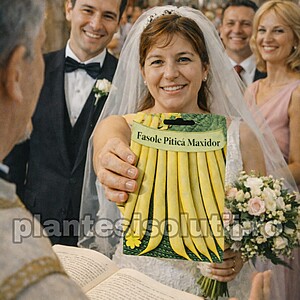 Fasole fideluta galbena pitică - Maxidor 50 gr