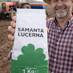 Seminte de lucerna Banat, drajata, categoria biologica C1, 1 Kg