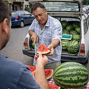 Seminte pepeni verzi Crimson Sweet Raci, 500 gr