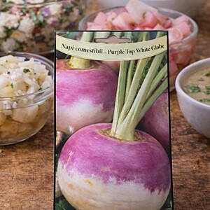 Seminte de NAPI COMESTIBILI „Purple Top White Globe”