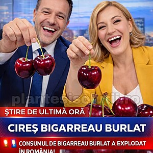 Cireș Bigarreau Burlat, radacina ambalata