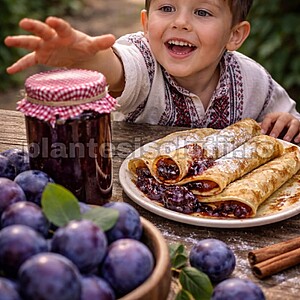 Prun Bluefree, radacina ambalata