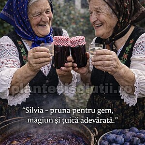 Prun Silvia, radacina ambalata