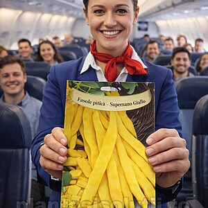 Fasole Lata Pitica Supernano Giallo 80 gr