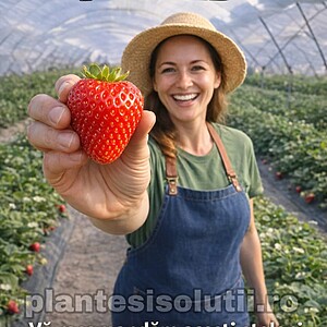 Stoloni de Capsuni Plared – Soi Remontant Productiv, Fructe Mari