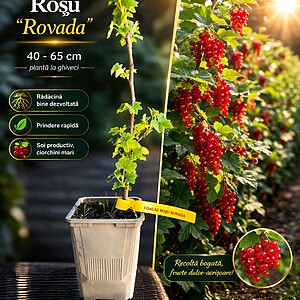 Coacaz rosu „Rovada” - la ghiveci
